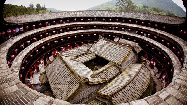 大魚海棠實(shí)景 客家土樓 大魚海棠實(shí)景 客家土樓