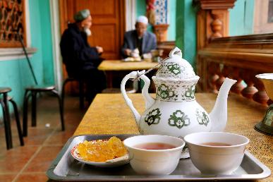 景點：喀什老茶館